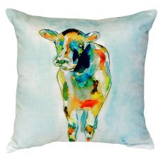 Betsy'S Cow No Cord Pillow 18X18