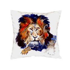 Lion No Cord Pillow 18X18