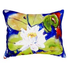 Lily Pad Flower No Cord Pillow 16X20