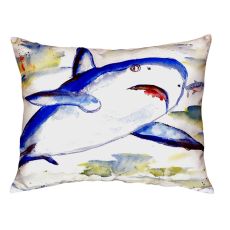 Shark No Cord Pillow 16X20
