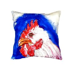 Rooster Head No Cord Pillow 18X18