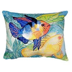 Betsy'S Two Fish No Cord Pillow 16X20