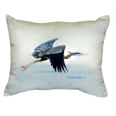 Eddie'S Blue Heron No Cord Pillow 16X20