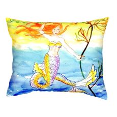 Diving Mermaid No Cord Pillow 16X20