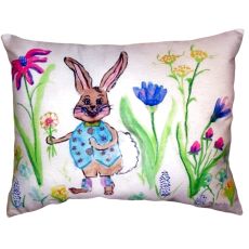 Happy Bunny No Cord Pillow 16X20