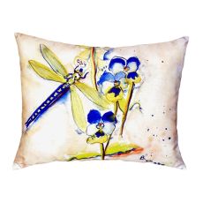Blue Dragonfly No Cord Pillow 16X20