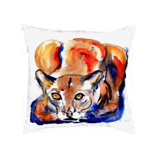 Cougar No Cord Pillow 18X18