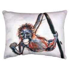 Betsy'S Monkey No Cord Pillow 16X20
