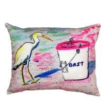 Hungry Egret No Cord Pillow 16X20