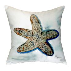 Betsy'S Starfish No Cord Pillow 18X18