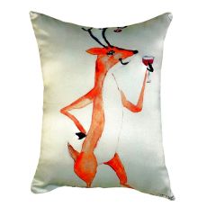 Deer Party No Cord Pillow 16X20