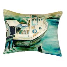Oyster Boat No Cord Pillow 16X20