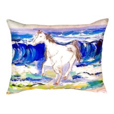 Horse & Surf No Cord Pillow 16X20