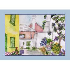 Yellow House Place Mat Set Of 4