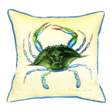 Blue Crab - Female Small Indoor/Outdoor Pillow 12X12