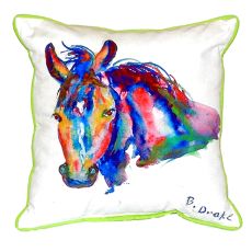 Nellie - Horse Small Indoor/Outdoor Pillow 11X14