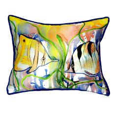 Angel Fish Small Indoor/Outdoor Pillow 11X14
