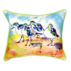 Sanderlings Small Indoor/Outdoor Pillow 11X14