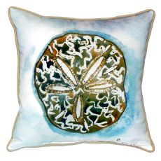 Betsy'S Sand Dollar Small Indoor/Outdoor Pillow 12X12