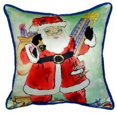 Santa Small Indoor/Outdoor Pillow 12X12