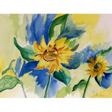 Sunflowers Outdoor Wall Hanging 24X30