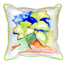 Ginko Leaves Extra Large Zippered Pillow 22X22