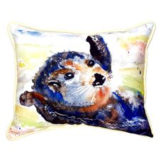 Otter Extra Large Zippered Pillow 20X24