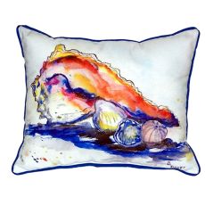 Betsy'S Conch Extra Large Zippered Pillow 20X24