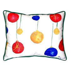 Christmas Ornaments Extra Large Zippered Pillow 20X24