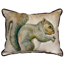 Squirrel Extra Large Zippered Pillow 20X24