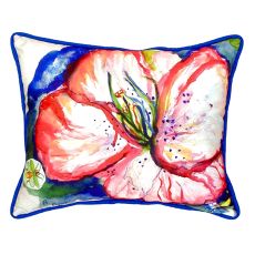 Hibiscus Extra Large Zippered Pillow 20X24