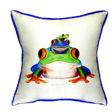 Stacked Frogs Extra Large Zippered Pillow 22X22