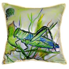 Grasshopper Extra Large Zippered Pillow 22X22