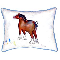 Clydesdale Extra Large Zippered Pillow 20X24