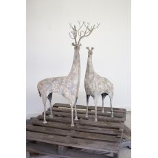 Metal Deer, Set of 2