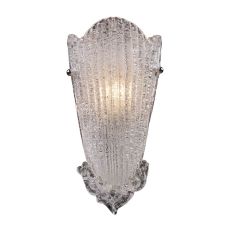 Providence 1 Light Wall Sconce In Silver Leaf