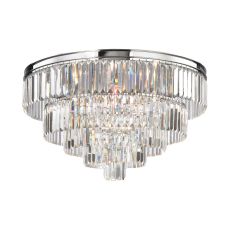 Palacial 6 Light Chandelier In Polished Chrome