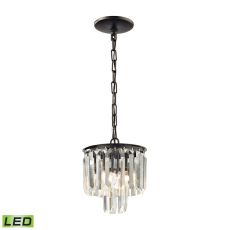 Palacial 1 Light Led Pendant In Oil Rubbed Bronze