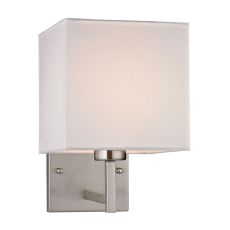 Sconces 1 Light Wall Sconce In Brushed Nickel