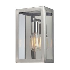 Parameters 1 Light Wall Sconce In Polished Nickel