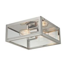 Parameters 2 Light Wall Sconce In Polished Nickel