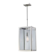 Parameters 1 Light Pendant In Polished Nickel