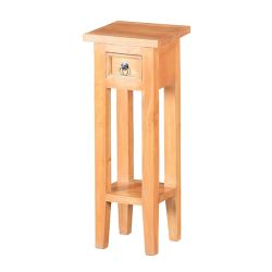 Shutter End Table Natural