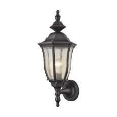 Bennet 1 Light Outdoor Wall Sconce In Graphite Black