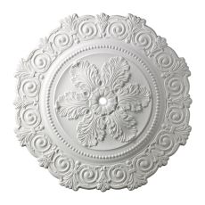 Marietta 33-Inch Medallion In White