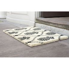 WILLIAMSBURG Pineapple Trellis Handwoven Coconut Fiber Doormat