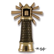 Lighthouse Door Knocker, Brass/Bronze (Premium)