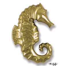 Seahorse Door Knocker, Brass (Premium)
