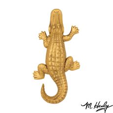 Alligator Door Knocker, Brass (Premium)