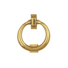Ring Door Knocker, Brass (Premium)